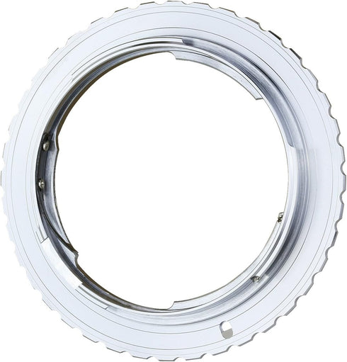 Haoge Lens Mount Adapter for Contax/Yashica C/Y CY Mount Lens to Canon EOS Rebel 80D 70D 60D 50D 5D 7D, Silver