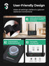 SOOMFON 5.3 3-in-1 2 Dual Antenna Bluetooth Transmitter for TV Bluetooth Receiver to Headphones with LCD Display Volume
