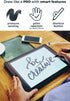 Pressure Sensitive Smart Stylus Pen with Palm Rejection, Battery-Less, Compatible with iPad/iPhone/Android