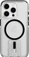Tech21 Evo Crystal Kick Case for iPhone 15 Pro - Compatible with MagSafe, Impact Protection - Clear/Black