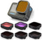 GEPULY 6-Pack ND Filter Lens Set for GoPro Hero 13 Black, ND8, ND16,