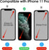 amCase Cellular Phone Case - Compatible with MagSafe, iPhone 11 Pro (5.8"), Shock-Absorbent, Clear