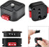 Quick Release Plate, Camera Tripod Mount Arca Swiss QR Plate Fast Claw Clamp Compatible with Canon Sony Nikon Pentax DSLR/SLR/Zhiyun/Feiyu/DJI/Moza Stabilizer, Tripod Slider Gimbal