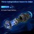 Qidoe 12V USB Outlet Dual 18W Quick Charge 3.0 Port & 30W PD Car Charger Socket with Voltmeter