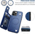 OT ONETOP 12/12 6.1 Inch ONETOP Compatible with Magsafe for iPhone Pro Wallet Case with Card Holder, PU Leather