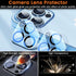 3+3 Pack Privacy Screen Protector for iPhone 13 Pro Max 6.7-Inch with 3 Pack Camera Lens Protector, Anti Spy Tempered