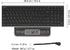 Arteck USB Wireless Keyboard Ultra Slim Stainless Steel with Numeric Keypad for PC/Laptop/Computer, Windows 11/10/8