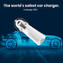 Innergie 30D 30W USB-C Car Charger, 2 Ports | Fast Charging (USB PD & QC3.0) Superior Safety Surround with