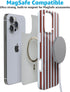 Casely 16 iPhone Pro Case | Sunday in Brooklyn | Blue Stripes | Compatible with MagSafe | Classic Ultra Slim Design