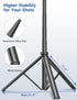 SelfieShow 75" 360 Phone Tripod, Selfie Stick with Remote and Phone Holder, Extendable Tripod for iPhone, Aluminum