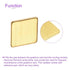 DMiotech 5 Pack 12 x 12 x 1mm IC Chips Heatsink Copper Pad Thermal Kit for PC Laptop Cooling