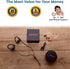Senso Bluetooth Headphones, Wireless Sports Earphones w/Mic, IPX7 Waterproof, HD Stereo Sweatproof Earbuds for Gym