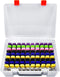 FULLCASE USB Flash Drive Case Organizer for 104pcs Thumb Drives, Electronic Accessories Holder for Sandisk/Samsung/PNY
