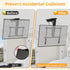 HEIWUKONG 2PCS,Black TV Mount Extension Bracket, Vertical VESA Mount Extender Fits TV Ceiling Mounts, Compatible