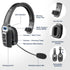 Trucker Bluetooth Headset, V5.2 Wireless with Upgraded Microphone, AI Noise Canceling, On Ear for Driver Office