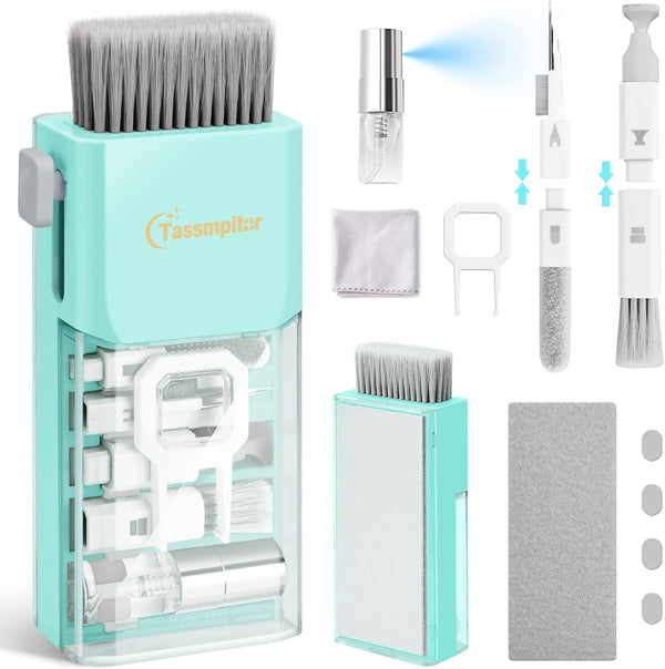 Electronics Keyboard Repair Kit with 3 in 1 Earbud Cleaner Pen, Camera Lens Pen, Suitable for iPad, iPhone, Cell Phone
