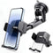 YOZAT [2026 Upgraded Military-Grade Car Phone Holder Mount Ultra-Stable Clamp Grip, 3-in-1 Dashboard/Windshield/Air