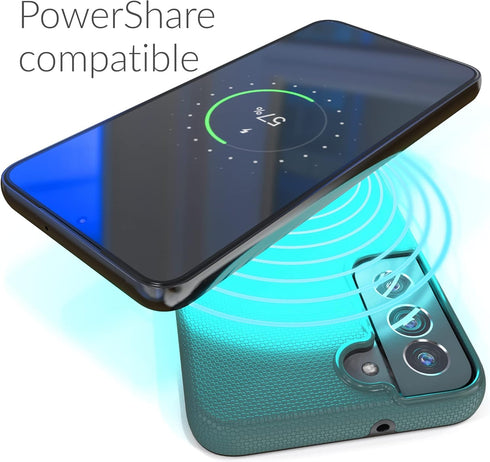 Crave Dual Guard Shockproof Protection Dual Layer Case for Samsung Galaxy S22 5G - Forest Green