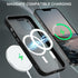BENTOBEN iPhone 13/14 Case - Translucent Matte, Slim, Shockproof, MagSafe Compatible, Black Protective Cover for Women