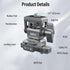 SIRUI Camera Monitor Holder with NATO System Mount, 360° Swivel and 180° Tilt for 5” and 7” Monitors, AM-MTN