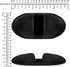 Geekria Velour Headband Pad, Compatible with David Clark H10-13.4, H10-13S, Headphones Replacement Band (Black)