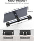 QJYKIONE 12.9 13 M2/M3, 12.9 (3rd/4th/5th/6th Magnetic Car Headrest Tablet Holder for iPad Pro & iPad Air Road Trip