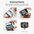TELESIN Aluminum Protective Case for GoPro Hero 12 11 10 9 Black, Fits ND CPL Lens Filter with Cold Shoe