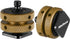 Camera Hot Shoe Mount Adapter - Double Nut with 1/4" and 3/8" Aluminum Alloy Tripod Screw (Pack of 2)
