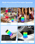THROLX Portable Bluetooth Speaker with LED Color Changing Lights, TWS Function, TF Card/USB/AUX Support, HD Stereo
