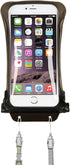 AquaVault 100% Waterproof Floating Smartphone Case & Money Pouch, Fits All Phones, Adjustable Neck Strap (Black)
