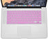 XSKN Korean Language Pink Silicone Keyboard Skin Cover for 2015 and Before Released MacBook Air 13"