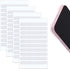 Sibba Cell Phone Grip Tape Strips 40 PCS Transparent Rubber Non-Slip Side Sticker