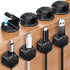Arecobticy Cord Clip Desktop Cable Organizers for Desk Nightstands and Various Electronic Devices Desk Cord Holder