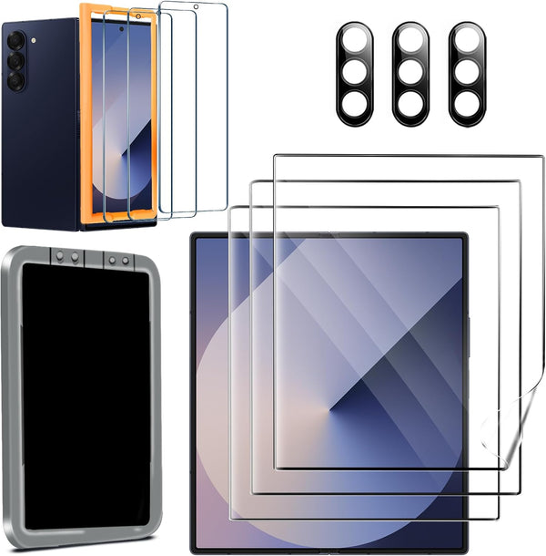 Ferilinso 3 Pack Screen Protector for Samsung Galaxy Z Fold 6 [Phone