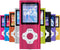 Red Digital MP3 / MP4 Player (Max Support 64 GB) with Photo Viewer, E-Book Reader, Voice Recorder, and FM Radio