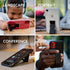 CLCKR iPhone 14 Pro Case with Phone Grip, Ultra-Thin Clear Black, Shockproof Phone Holder