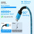 USB C Charger Cable Fast Charging 3 Pack 3ft, for Samsung Galaxy Z Fold 6, iPhone 15 Pro Max, 3.1A Car USB A to C
