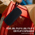 EVA Hard Case for JBL Flip 6/5 Waterproof Portable Bluetooth Speaker, Travel Protective Carrying Storage Bag (Black)