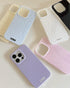 inewateri 13/iPhone 14 13/14-White Compatible with iPhone Case with Cute Fashion Polka Dot Aesthetics Design Simple