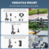 Pocket 3 Camera Bike Mount Clamp Motorcycle Handle Holder Aluminum for Insta360 X4 X3 X2 Ace Pro Go 3S, for DJI Osmo Pocket 3 2 Mobile 6 4 Action 4 3, for GoPro Max Hero Mini Accessories
