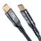 USB 4 Cable 3.3 ft, Supports 8K HD Display, 40 Gbps Data Transfer, 240W Charging USB C to USB C Cable for Thunderbolt