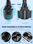 Wireless Car Charger, MOKPR 15W/10W/7.5W Cup Holder Phone Mount, Auto Clamping Fast Charging for iPhone & Samsung