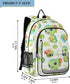 Backpack Daypack ALAZA Cute Dino Baby Dinosaur Laptop Purse for Women Men Travel Bag Casual with Compartment & Multiple