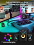 OROW Mini PC Speakers, 2.1 Desktop Speakers with Subwoofer, RGB Lights, USB Powered, Stereo Sound for Monitor/Laptop