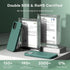 TOCOL Slim Silicone Case for iPhone 12/12 Pro 6.1 Inch, Precise Fit, Anti-Slip, Drop Protection, Midnight Green