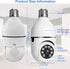 Light Bulb Camera 2 Pack, 5g Dual Band WiFi 6 Light Bulb Camera, 2.4G/5G Home Security Socket Camera, 360 Degree