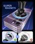 Magnetic Phone Holder for Car, for Magsafe Car Mount with Stable Air Vent Hook Clip, Strong Magnet for iPhone