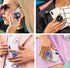 3 Pack/Multifunction Cell Phone Grip Holder and Stand, Cute Purple Black Cartoon Character Foldable Kickstand for Phone