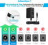 Chanzon 12V 0.5A Power Supply AC DC Switching Adapter, 12 Volt Wall Wart Converter