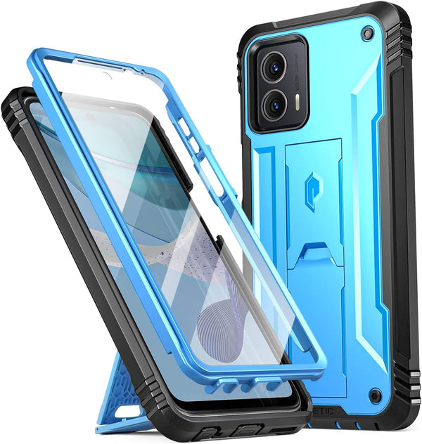 Poetic Revolution Case for Motorola Moto G 5G 2023, Full-Body Shockproof Protective Cover with Kickstand